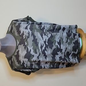 LUCKY BRAND Green camo lounge set